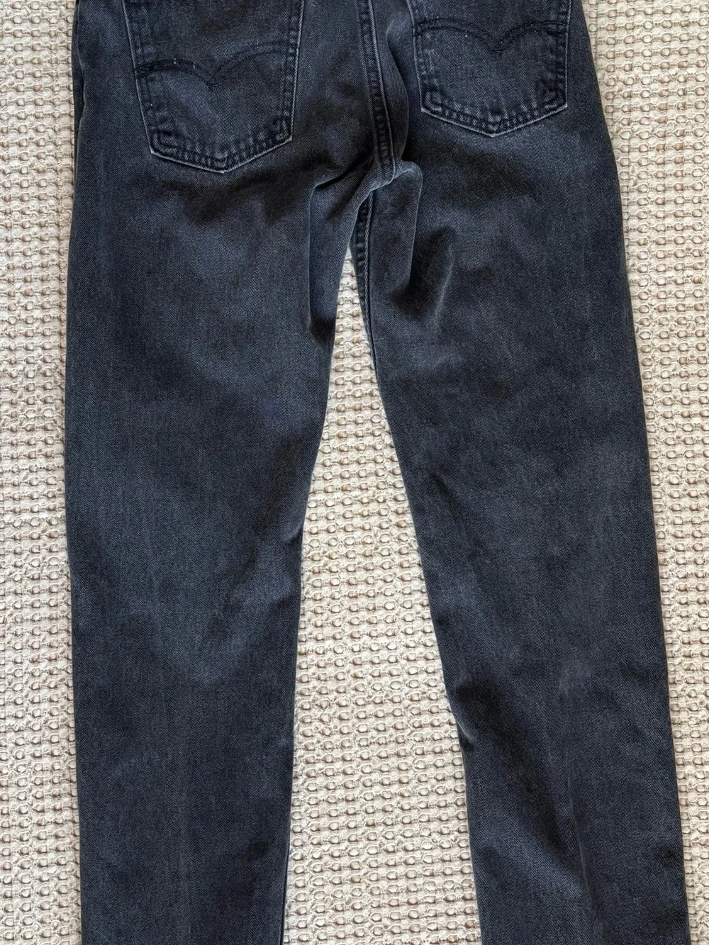 Vintage Levi's 505 Men's Dark Gray Denim Jeans